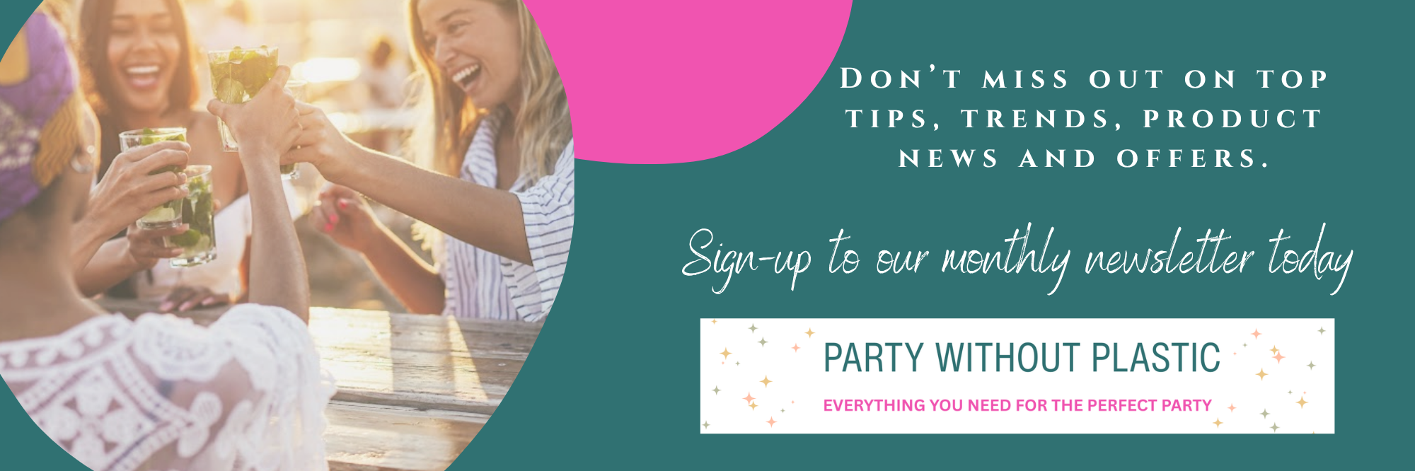 Monthly Newsletter Sign-Up